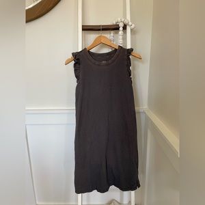 Universal thread muscle tank dress, storm grey, size small